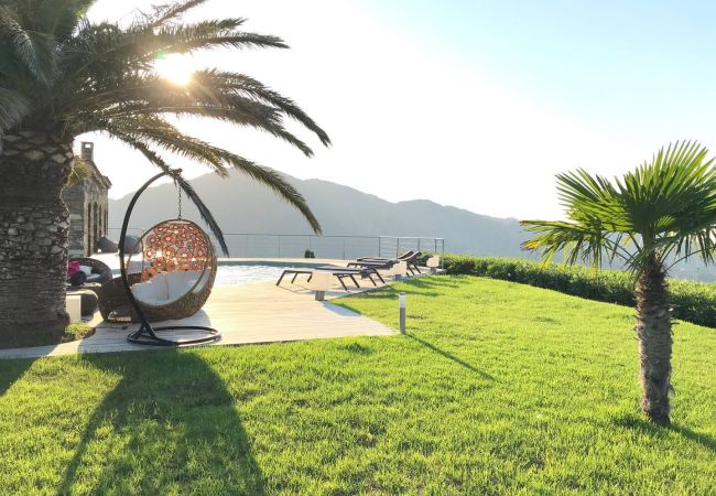 Villa à Saint-Florent - Villa d'exception vue mer panoramique piscine